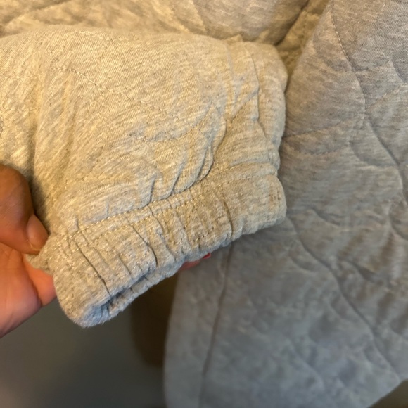 PacSun pants - light heather gray “Easy Quilted Joggers” sweatpants - Picture 7 of 11